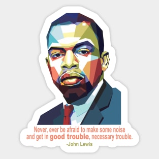 JOHN LEWIS Sticker